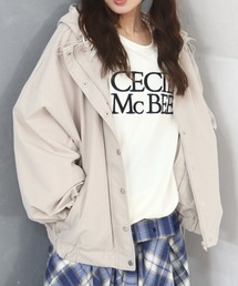 CECIL McBEE（セシルマクビー）の「UV/撥水加工付きゆるシルエットブルゾン（ブルゾン）」