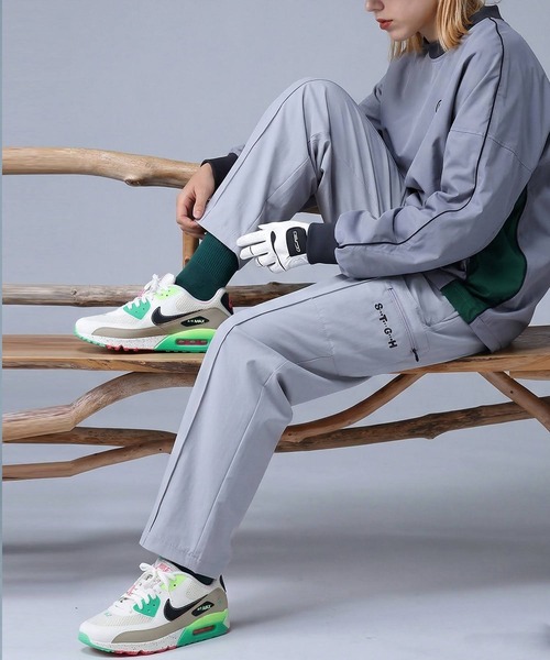 antiqua(アンティカ)の「【STCH】ワイド ロングパンツ(その他パンツ・レディース・ブラック/ライトグレー・LXL/ML)」の11枚目の写真
