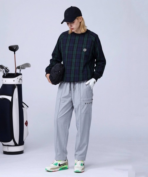 antiqua(アンティカ)の「【STCH】ワイド ロングパンツ(その他パンツ・レディース・ブラック/ライトグレー・LXL/ML)」の12枚目の写真