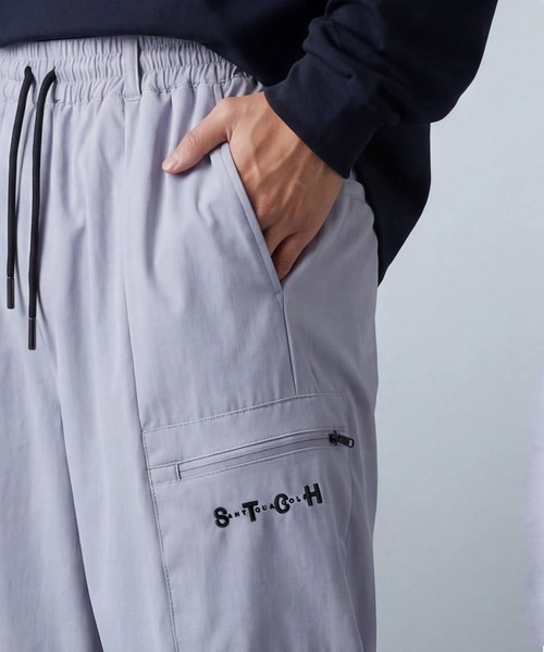 antiqua(アンティカ)の「【STCH】ワイド ロングパンツ(その他パンツ・レディース・ブラック/ライトグレー・LXL/ML)」の15枚目の写真