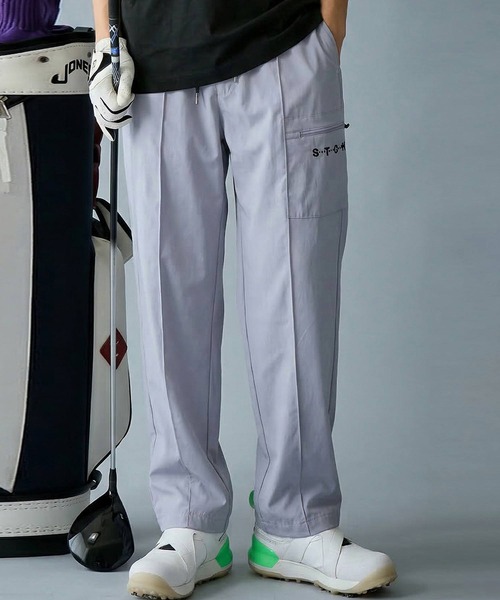 antiqua(アンティカ)の「【STCH】ワイド ロングパンツ(その他パンツ・レディース・ブラック/ライトグレー・LXL/ML)」の13枚目の写真