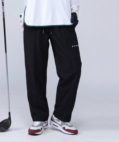 antiqua(アンティカ)の「【STCH】ワイド ロングパンツ(その他パンツ・レディース・ブラック/ライトグレー・LXL/ML)」の7枚目の写真