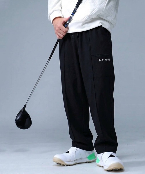 antiqua(アンティカ)の「【STCH】ワイド ロングパンツ(その他パンツ・レディース・ブラック/ライトグレー・LXL/ML)」の8枚目の写真