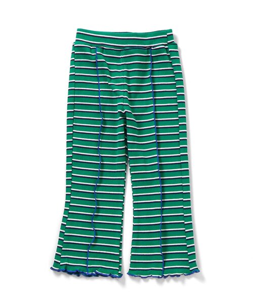 apres les cours（アプレレクール）の「【WEB限定】マルチボーダーレギンス（その他パンツ・キッズ・ピンク/グリーン/ブラウン・130/120/110/100/90/80）」の10枚目の写真