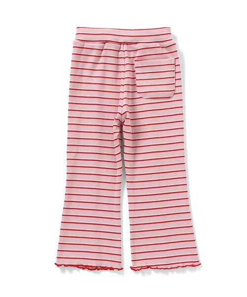 apres les cours（アプレレクール）の「【WEB限定】マルチボーダーレギンス（その他パンツ・キッズ・ピンク/グリーン/ブラウン・130/120/110/100/90/80）」の12枚目の写真