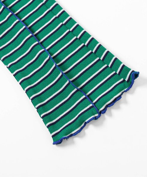 apres les cours（アプレレクール）の「【WEB限定】マルチボーダーレギンス（その他パンツ・キッズ・ピンク/グリーン/ブラウン・130/120/110/100/90/80）」の14枚目の写真