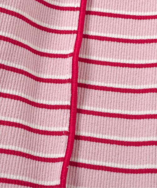 apres les cours（アプレレクール）の「【WEB限定】マルチボーダーレギンス（その他パンツ・キッズ・ピンク/グリーン/ブラウン・130/120/110/100/90/80）」の15枚目の写真