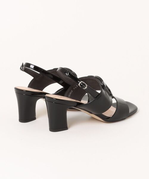 Bridget Birkin（ブリジットバーキン）の「【Bridget Birkin】チェーンモチーフパーツサンダル(562016)（サンダル・レディース・シルバー/ブラック/ブラック系その他・M/S/LL/L）」の4枚目の写真