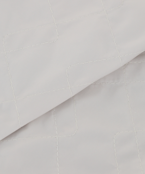 Spick & Span（スピックアンドスパン）の「《一部店舗+WEB限定》LAVENHAM / ラベンハム UNWADDED BOMBER JACKET（その他アウター・レディース・ホワイト系その他/ブラック・MEDIUM）」の12枚目の写真