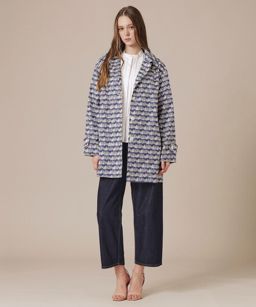 MACKINTOSH LONDON(マッキントッシュ ロンドン)の「【eclat5月号掲載】コットンレーヨンデニムパンツ(デニムパンツ・レディース・ネイビー・38/40)」の10枚目の写真