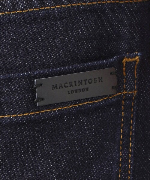 MACKINTOSH LONDON(マッキントッシュ ロンドン)の「【eclat5月号掲載】コットンレーヨンデニムパンツ(デニムパンツ・レディース・ネイビー・38/40)」の4枚目の写真