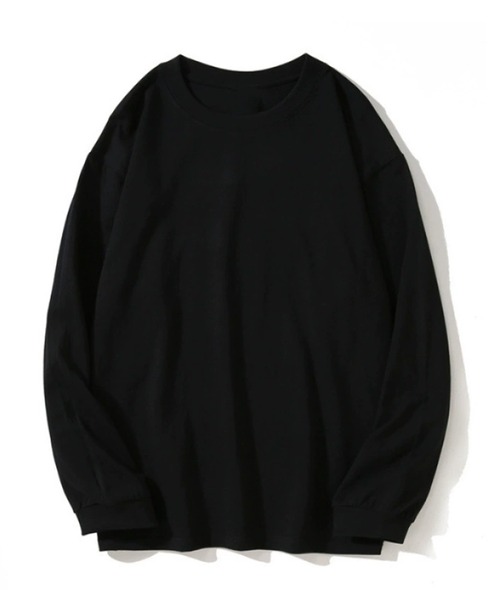 DAY CLOSET（デイ クローゼット）の「【ゆったりオーバーサイズ】長袖 ラウンドネックドロップショルダー ロング Tシャツ（Tシャツ/カットソー・レディース・レッド/ホワイト/グレー・L/XL/M）」の21枚目の写真