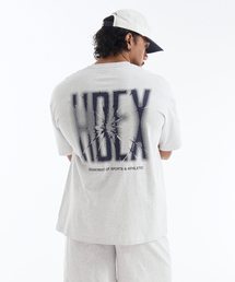 HDEX（エイチデックス）の「クラックプリンテッドショートスリーブ (メランジホワイト)（Tシャツ/カットソー）」