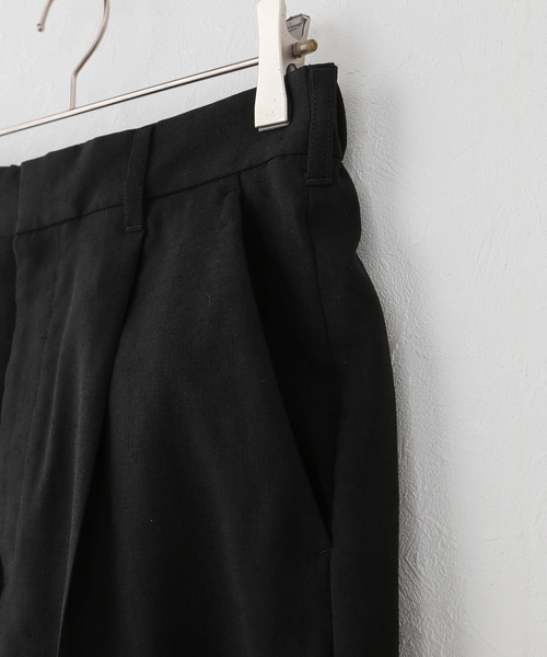 JOURNAL STANDARD(ジャーナルスタンダード)の「アイアスストレッチハーフパンツ(その他パンツ・レディース・ブラック・38/36)」の11枚目の写真