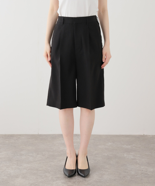 JOURNAL STANDARD(ジャーナルスタンダード)の「アイアスストレッチハーフパンツ(その他パンツ・レディース・ブラック・38/36)」の7枚目の写真