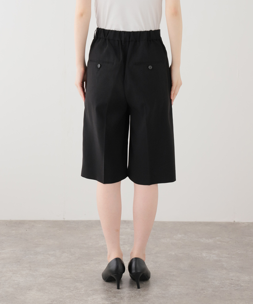 JOURNAL STANDARD(ジャーナルスタンダード)の「アイアスストレッチハーフパンツ(その他パンツ・レディース・ブラック・38/36)」の2枚目の写真