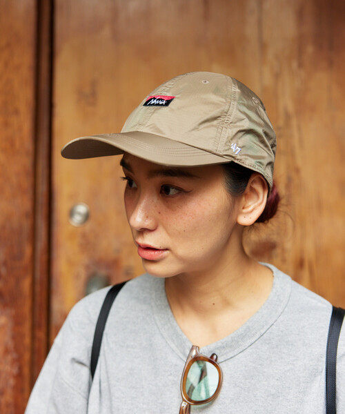 NANGA(ナンガ)の「NANGA/ナンガ '47 AURORA TEX CAP フォーティーセブン オーロラ テックス キャップ(キャップ・メンズ・ブラウン/ブラック/ネイビー/ベージュ・ONE SIZE)」の12枚目の写真