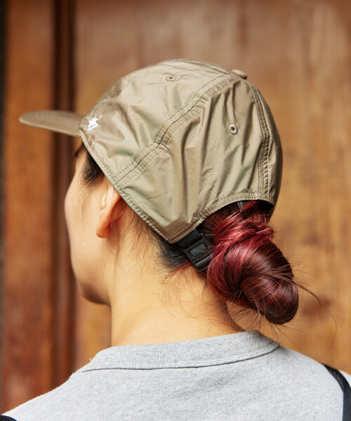 NANGA(ナンガ)の「NANGA/ナンガ '47 AURORA TEX CAP フォーティーセブン オーロラ テックス キャップ(キャップ・メンズ・ブラウン/ブラック/ネイビー/ベージュ・ONE SIZE)」の14枚目の写真