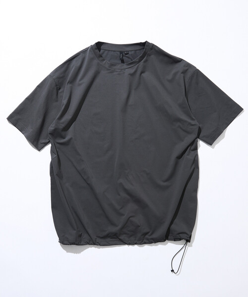 TAION(タイオン)の「限定展開 TAION/タイオン TAION×FREAK'S STORE 別注 ユーティリティ セットアップ/Tシャツ/ショーツ/UVカット/吸水速乾/抗菌/ストレッチ(Tシャツ/カットソー・メンズ・チャコールグレー/ブラック/ホワイト・SMALL/MEDIUM/LARGE/X-LARGE)」の10枚目の写真