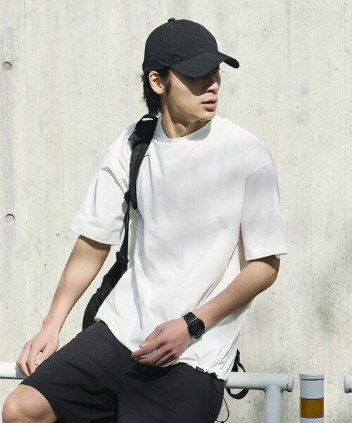 TAION(タイオン)の「限定展開 TAION/タイオン TAION×FREAK'S STORE 別注 ユーティリティ セットアップ/Tシャツ/ショーツ/UVカット/吸水速乾/抗菌/ストレッチ(Tシャツ/カットソー・メンズ・チャコールグレー/ブラック/ホワイト・SMALL/MEDIUM/LARGE/X-LARGE)」の16枚目の写真