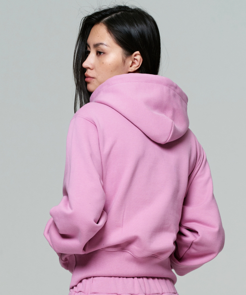 ERA(エラ)の「UNISEX ERA HEAVY HOODIE - RED BEAN(パーカー・レディース・レッド系その他・MEDIUM/LARGE/SMALL)」の2枚目の写真