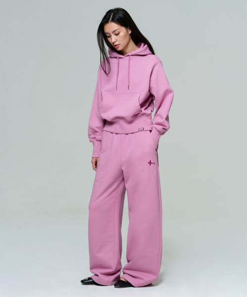 ERA(エラ)の「UNISEX ERA HEAVY HOODIE - RED BEAN(パーカー・レディース・レッド系その他・MEDIUM/LARGE/SMALL)」の4枚目の写真