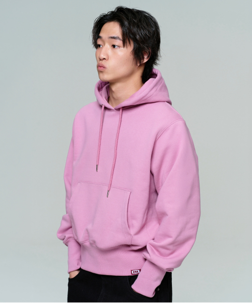 ERA(エラ)の「UNISEX ERA HEAVY HOODIE - RED BEAN(パーカー・レディース・レッド系その他・MEDIUM/LARGE/SMALL)」の7枚目の写真