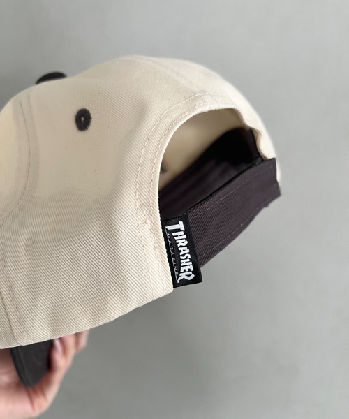 THRASHER(スラッシャー)の「THRASHER キッズ ロゴキャップ 配色バイザー カジュアル 帽子(キャップ・キッズ・ホワイト系その他/ホワイト系その他3/ホワイト系その他4/ホワイト系その他2・53-55cm)」の21枚目の写真