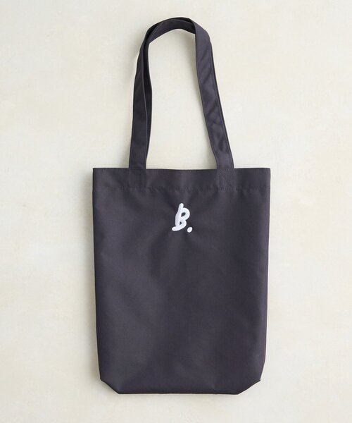Kastane(カスタネ)の「【5色展開/一部店舗限定】B 刺繍入りトートBAG(トートバッグ・レディース・カーキ/グレー/ブルー/ピンク/オレンジ・FREE)」の2枚目の写真