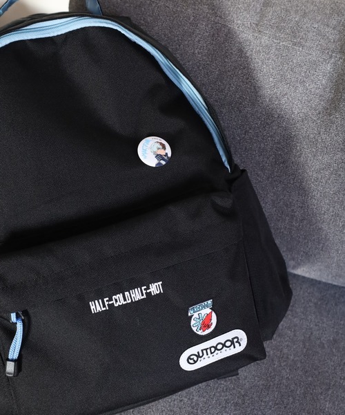OUTDOOR PRODUCTS(アウトドアプロダクツ)の「僕のヒーローアカデミア×OUTDOOR PRODUCTS 缶バッチ付きバックパック(バックパック/リュック・メンズ・ブラック/ターコイズブルー/スカイブルー・フリー)」の14枚目の写真