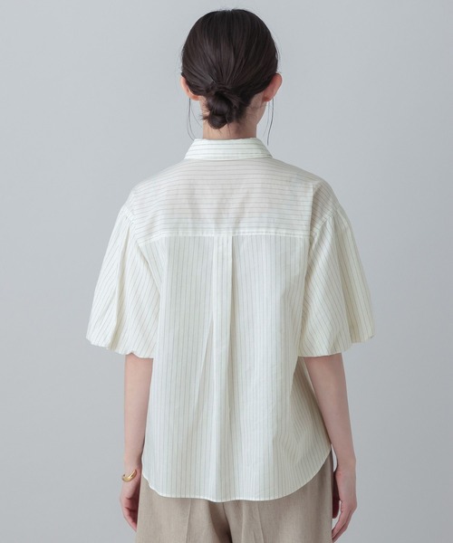 GLOBAL WORK(グローバルワーク)の「MATINEE LINE/テンセルキュプラシャツ/656154(シャツ/ブラウス・レディース・ホワイト系その他/ブルー系その他・MEDIUM/LARGE)」の13枚目の写真