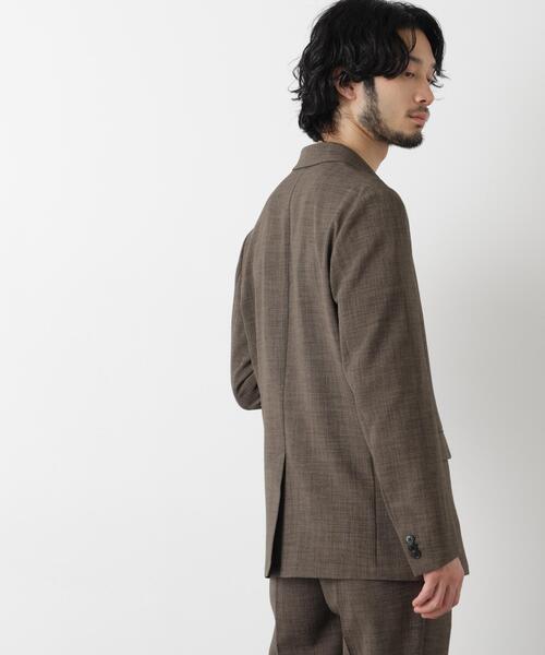 NANO universe(ナノユニバース)の「「Damerino」Reflax(R)キャンバスセットアップ/吸水速乾・防シワ(セットアップ・メンズ・モカ/ライトグレー/ダークブルー・L/M/S/XL)」の5枚目の写真