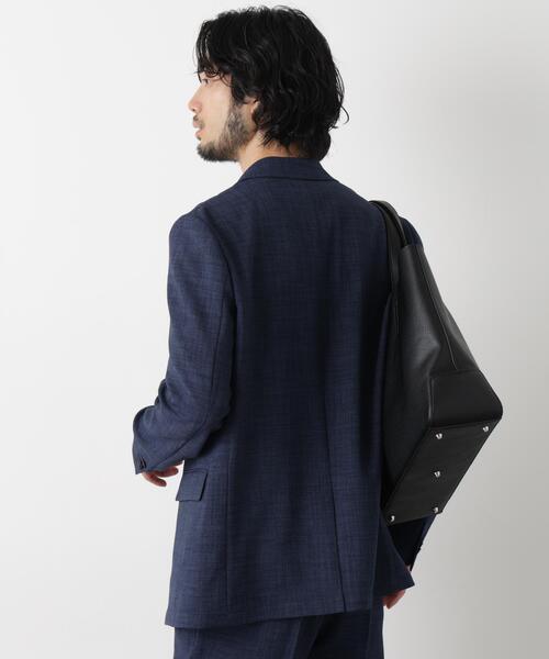 NANO universe(ナノユニバース)の「「Damerino」Reflax(R)キャンバスセットアップ/吸水速乾・防シワ(セットアップ・メンズ・モカ/ライトグレー/ダークブルー・L/M/S/XL)」の17枚目の写真