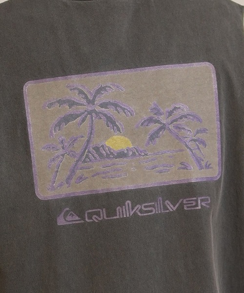Quiksilver(クイックシルバー)の「【ムラサキスポーツ限定】QUIKSILVER/クイックシルバー タンクトップ ロゴ バックプリント バンドマンカット ピグメント加工 QSL262604M(タンクトップ・メンズ・ライトアッシュグレー/ブラック・L/M)」の10枚目の写真
