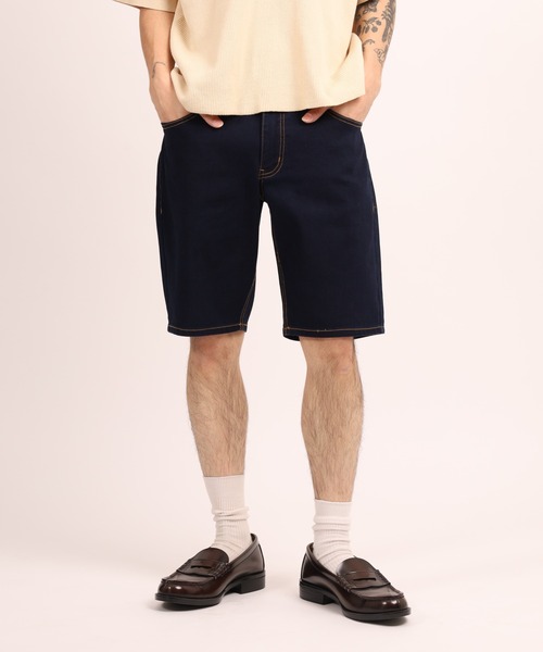 FUNALIVE(ファンアライブ)の「接触冷感ショートデニムパンツ(デニムパンツ・メンズ・ワンウォッシュ/ブルー/ブルー系その他・XXL)」の3枚目の写真