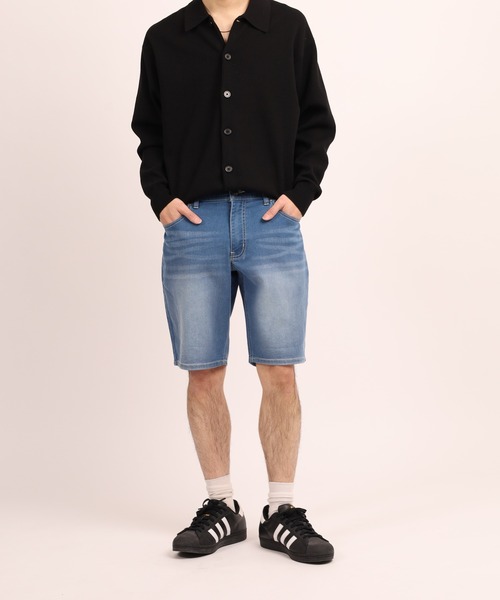 FUNALIVE(ファンアライブ)の「接触冷感ショートデニムパンツ(デニムパンツ・メンズ・ワンウォッシュ/ブルー/ブルー系その他/インディゴブルー・XXL/L/XL/M)」の18枚目の写真