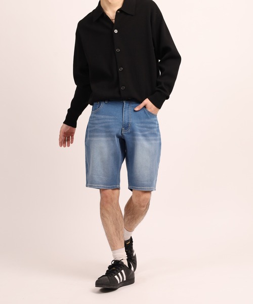 FUNALIVE(ファンアライブ)の「接触冷感ショートデニムパンツ(デニムパンツ・メンズ・ワンウォッシュ/ブルー/ブルー系その他/インディゴブルー・XXL/L/XL/M)」の19枚目の写真
