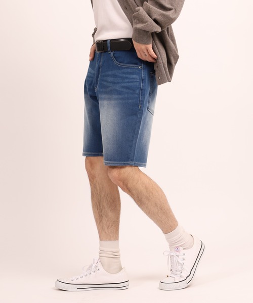 FUNALIVE(ファンアライブ)の「接触冷感ショートデニムパンツ(デニムパンツ・メンズ・ワンウォッシュ/ブルー/ブルー系その他/インディゴブルー・XXL/L/XL/M)」の12枚目の写真