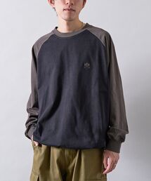 CRAFT STANDARD BOUTIQUE（クラフトスタンダードブティック）の「ワンポイント刺繍ラグランロンT（Tシャツ/カットソー）」