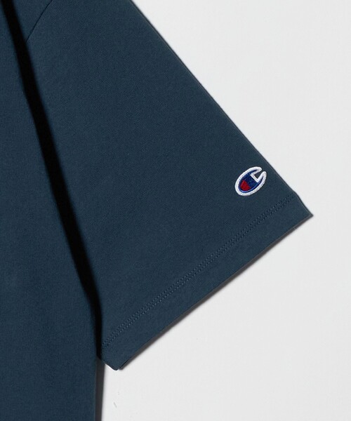 Champion(チャンピオン)の「<CHAMPION for BEAUTY&YOUTH>フロッキー Tシャツ(Tシャツ/カットソー・メンズ・ホワイト/ネイビー/ブラック/レッド・M/S/XL/L)」の14枚目の写真