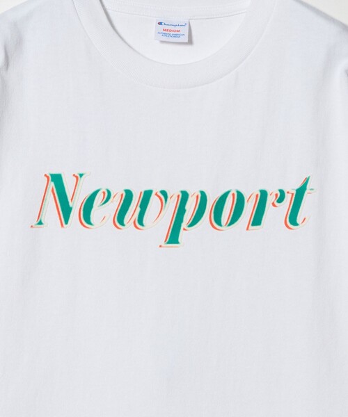 Champion(チャンピオン)の「<CHAMPION for BEAUTY&YOUTH>フロッキー Tシャツ(Tシャツ/カットソー・メンズ・ホワイト/ネイビー/ブラック/レッド・M/S/XL/L)」の20枚目の写真