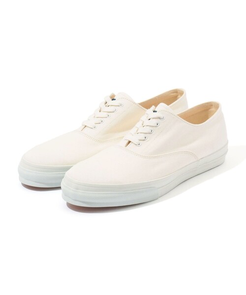 Sperry (スペリー)の「【別注】SPERRY CLOUD キャンバススニーカー(スニーカー・メンズ・ホワイト/ネイビー・8/9/8.5/9.5/7.5)」の2枚目の写真