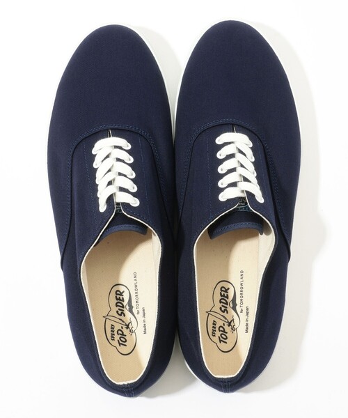 Sperry (スペリー)の「【別注】SPERRY CLOUD キャンバススニーカー(スニーカー・メンズ・ホワイト/ネイビー・8/9/8.5/9.5/7.5)」の9枚目の写真
