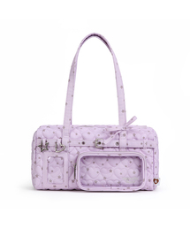Bubble pop tote bag [Lilac]
