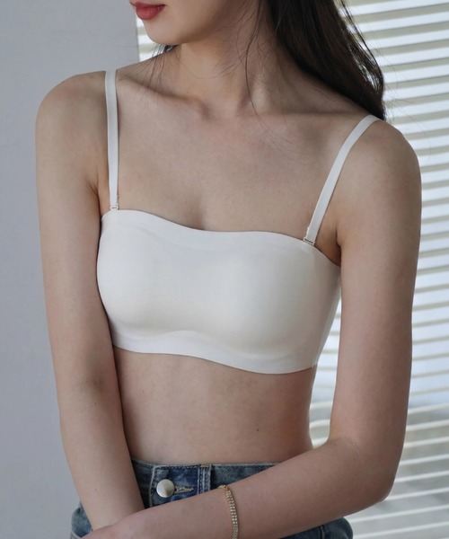 yuue' ( wear )(ユーイ)の「2WAYブラトップ/チューブトップブラ(チューブトップ・レディース・ホワイト/ベージュ/ブラック・S/M/L)」の2枚目の写真