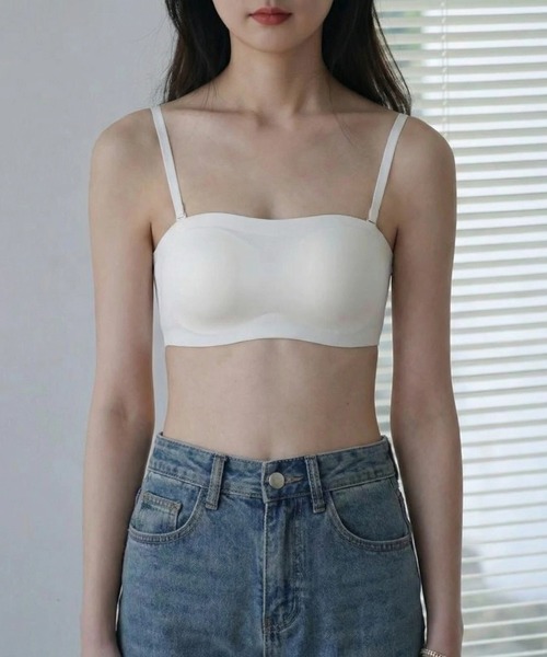 yuue' ( wear )(ユーイ)の「2WAYブラトップ/チューブトップブラ(チューブトップ・レディース・ホワイト/ベージュ/ブラック・S/M/L)」の6枚目の写真