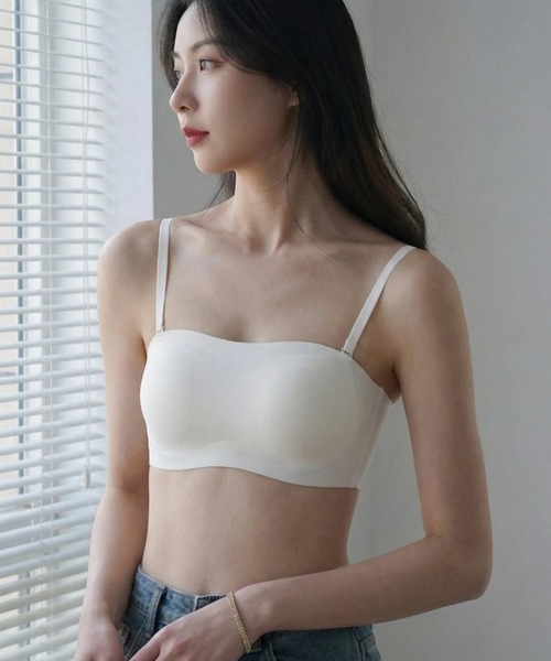 yuue' ( wear )(ユーイ)の「2WAYブラトップ/チューブトップブラ(チューブトップ・レディース・ホワイト/ベージュ/ブラック・S/M/L)」の5枚目の写真