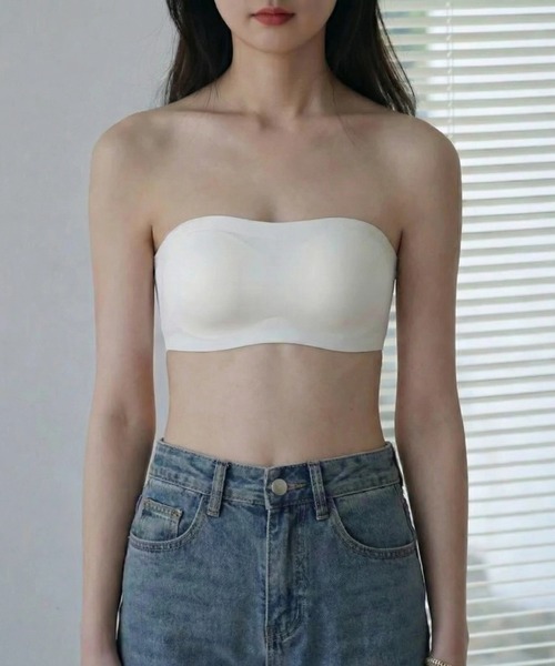 yuue' ( wear )(ユーイ)の「2WAYブラトップ/チューブトップブラ(チューブトップ・レディース・ホワイト/ベージュ/ブラック・S/M/L)」の7枚目の写真