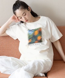 RAGEBLUE | ニュアンスフラワープリントTシャツ(Tシャツ/カットソー)