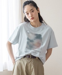 RAGEBLUE | ニュアンスフラワープリントTシャツ(Tシャツ/カットソー)